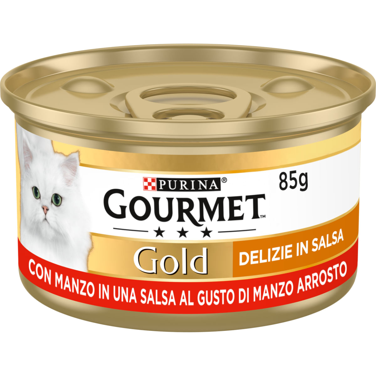 Gourmet Gold 85gr Delizie con Manzo in Salsa Gourmet Gold 85gr Delizie con Manzo in Salsa